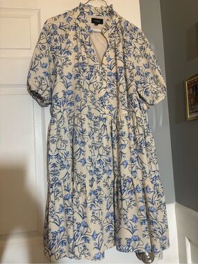 MSK Floral Print Dress LP
